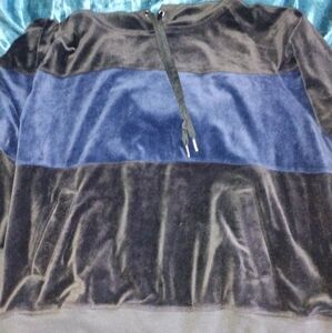 Champion Black Velvet Hoodie